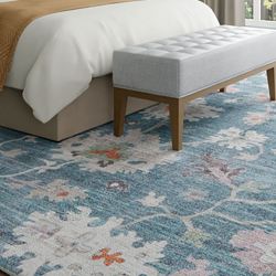 Michalina Rectangle Rug Blue