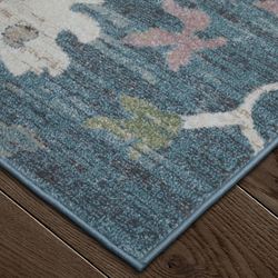 Michalina Rug Runner Blue 26 x 73