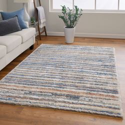 Larsa Rectangle Rug Multi Cool