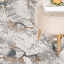 Xander Rectangle Rug Gray