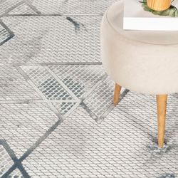 Sylvania Rectangle Rug Gray