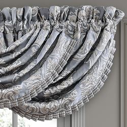 Krista Waterfall Valance Powder Blue 43 x 33