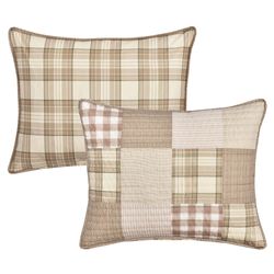 Mayfair Reversible Patchwork Sham Multi Warm