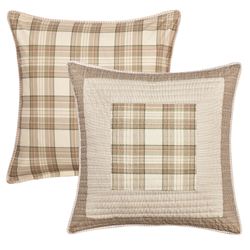 Mayfair Reversible European Sham Multi Warm