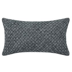Parallel Tailored Accent Rectangle Pillow Slate Gray