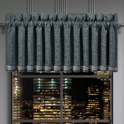 Parallel Tailored Valance Slate Gray 88 x 18