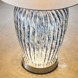 Wyatt Table Lamp Blue