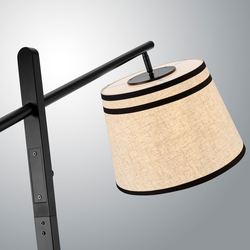 Gaines Floor Lamp Black