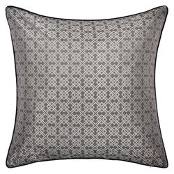 Carlisle Piped European Sham Gray