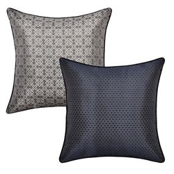 Carlisle Reversible Pillow Indigo 18 Square