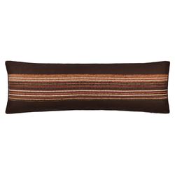 Sundance Vegan Leather Jumbo Rectangle Pillow Multi Warm