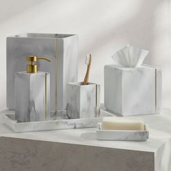 Bergen Lotion Soap Dispenser Gray