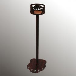 Bear Paw Drink Holder Dark Brown