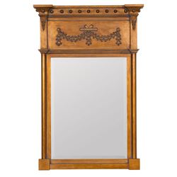 Colonial Wall Mirror Burnished Gold