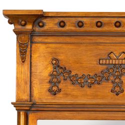 Colonial Wall Mirror Burnished Gold