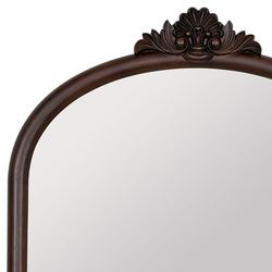 Madison Wall Mirror Dark Brown