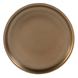 Tilly Pedestal Table Satin Gold