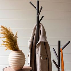 Kamdyn Coat Rack Stand Black