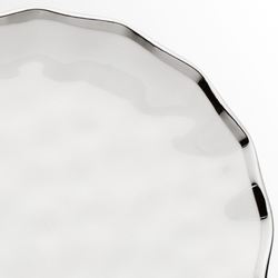 Regency Dessert Plates Silver Set of Four