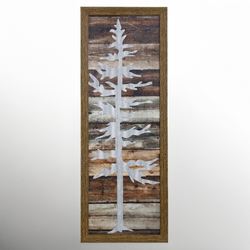 Spruce 2 Framed Wall Art Brown