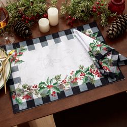 Holly Ridge Placemats White Set of Four