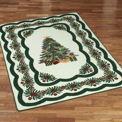 Holiday Rectangle Rug Ivory