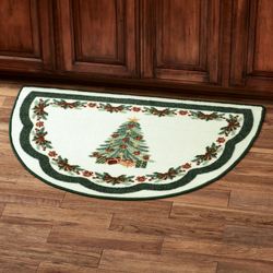 Holiday Slice Rug Ivory 32 x 46