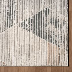 Clyde Rectangle Rug Beige