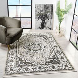 Elana Rectangle Rug Ivory