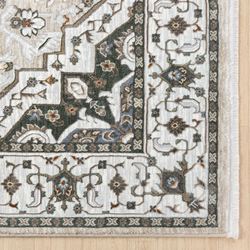 Elana Rectangle Rug Ivory