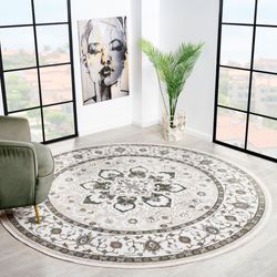 Elana Round Rug Ivory 711 Round