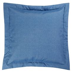 Winward Blue Flanged European Sham Multi Bright