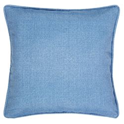 Winward Blue Piped Pillow Multi Bright 17 Square