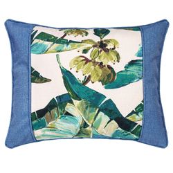 Winward Piped Rectangle Pillow Multi Bright