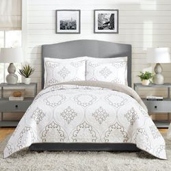 Chambers Mini Quilt Set Gray