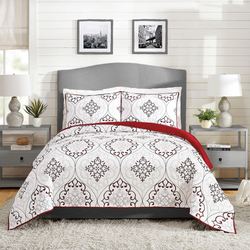 Chambers Mini Quilt Set Red
