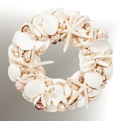 Shell Wreath Off White