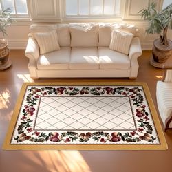 Milena Rectangle Rug Amber