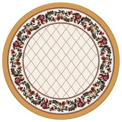 Milena Round Rug Amber 77 Round