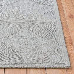 Adalae Rectangle Rug Gray