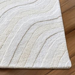 Avilanne Rectangle Rug Parchment