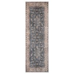 Washable Madison Rug Runner Denim 26 x 76