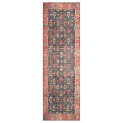 Washable Luna Rug Runner Multi Jewel 26 x 76