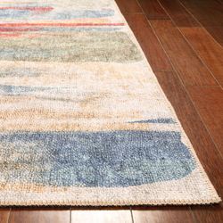 Washable Mirage Rectangle Rug Multi Pastel