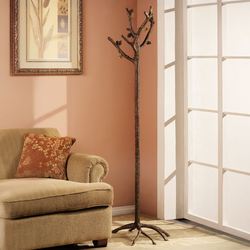 Pine Cone Coat Rack Dark Bronze