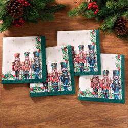 Nutcracker Royale Napkins Ivory Set of Four