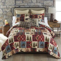 Woodland Patch Mini Quilt Set Multi Warm