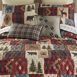 Woodland Patch Mini Quilt Set Multi Warm