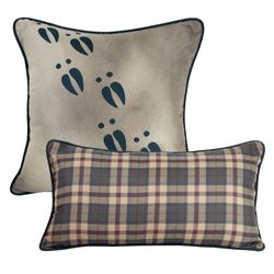 Woodland Patch Decorative Pillows Multi Warm Set of Two