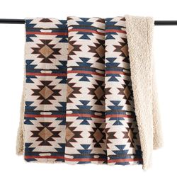 Mariella Throw Blanket Multi Warm 50 x 60